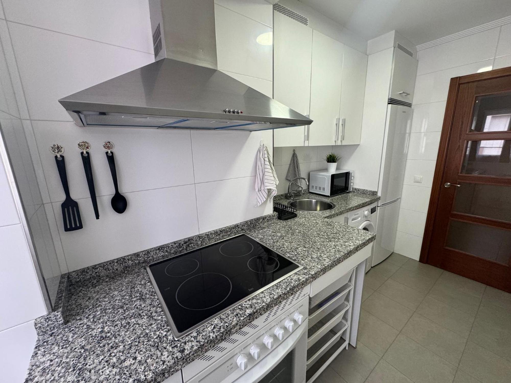Apartamento En Gijon Con Garaje Y Wifi Bagian luar foto
