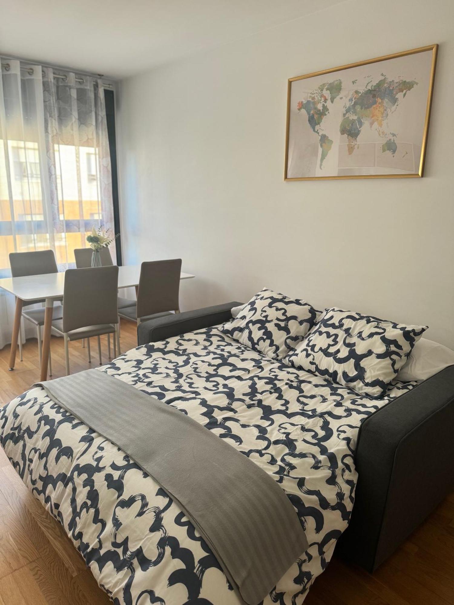 Apartamento En Gijon Con Garaje Y Wifi Bagian luar foto